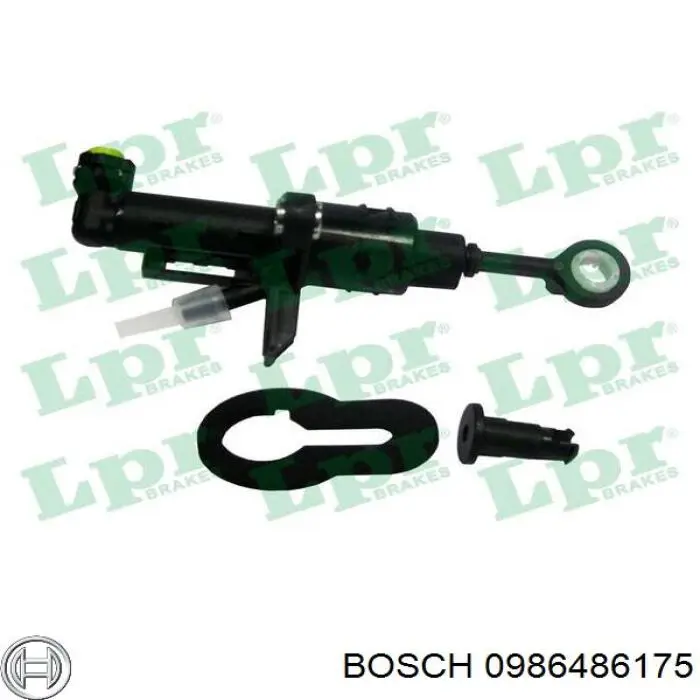 0986486175 Bosch Cilindro maestro de clutch