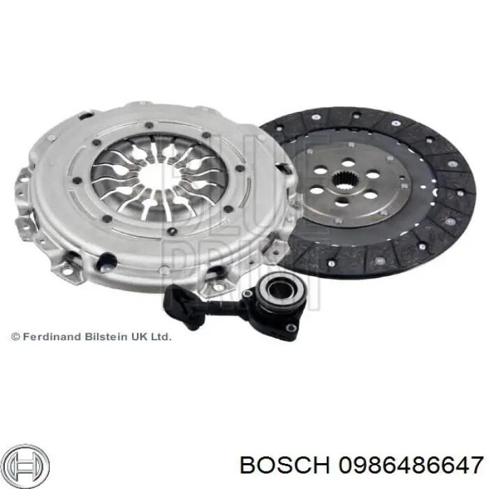 Comprar 0986486647 Bosch Desembrague central, embrague