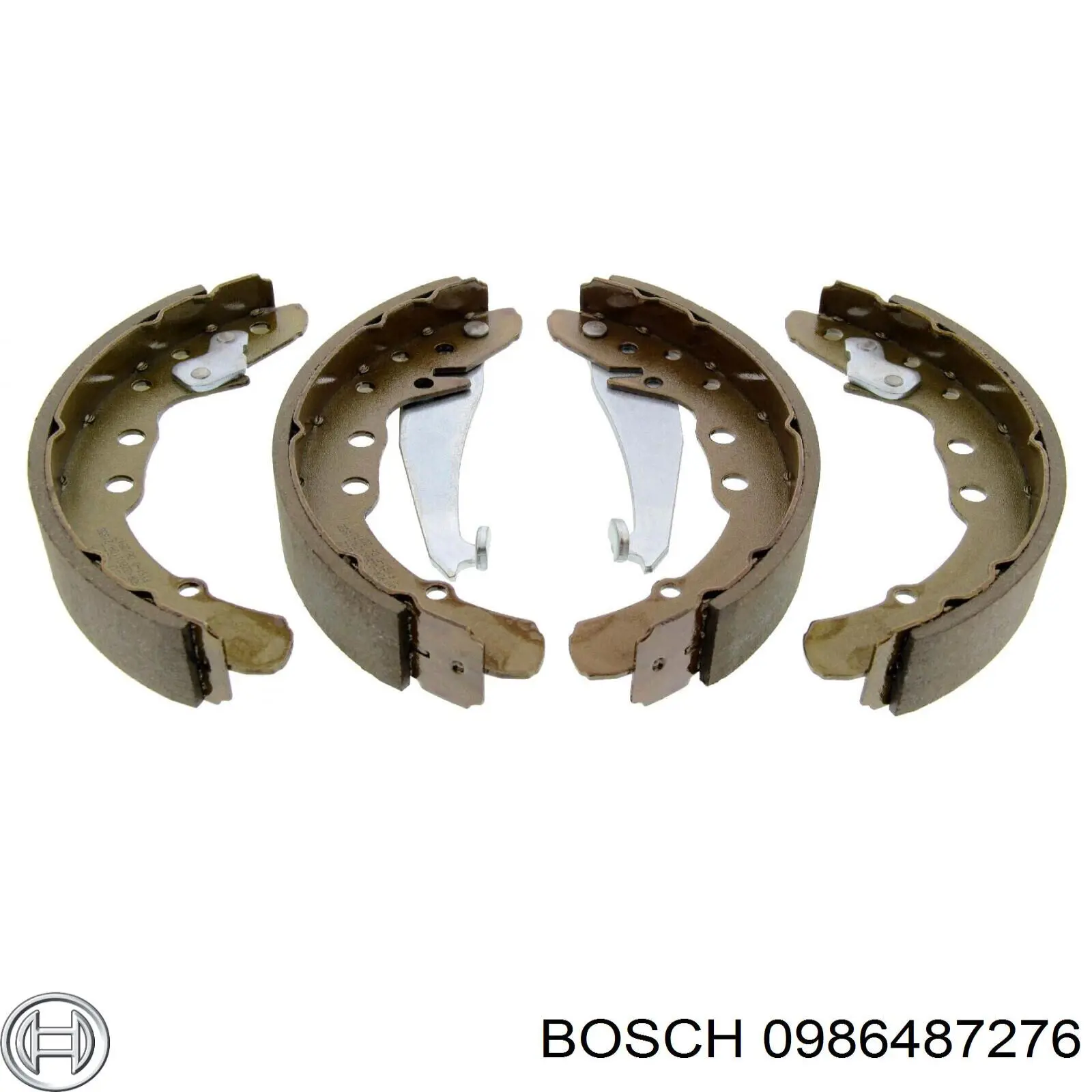 0986487276 Bosch Zapatas de freno de tambor traseras