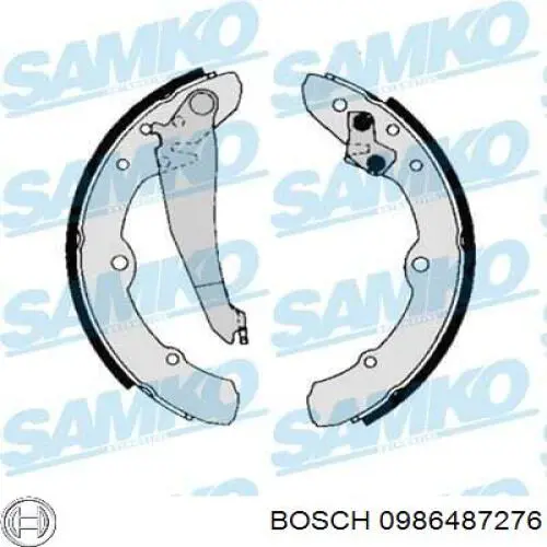 Zapatas de freno de tambor traseras Bosch 0986487276 precio, desde 24,05 EUR
