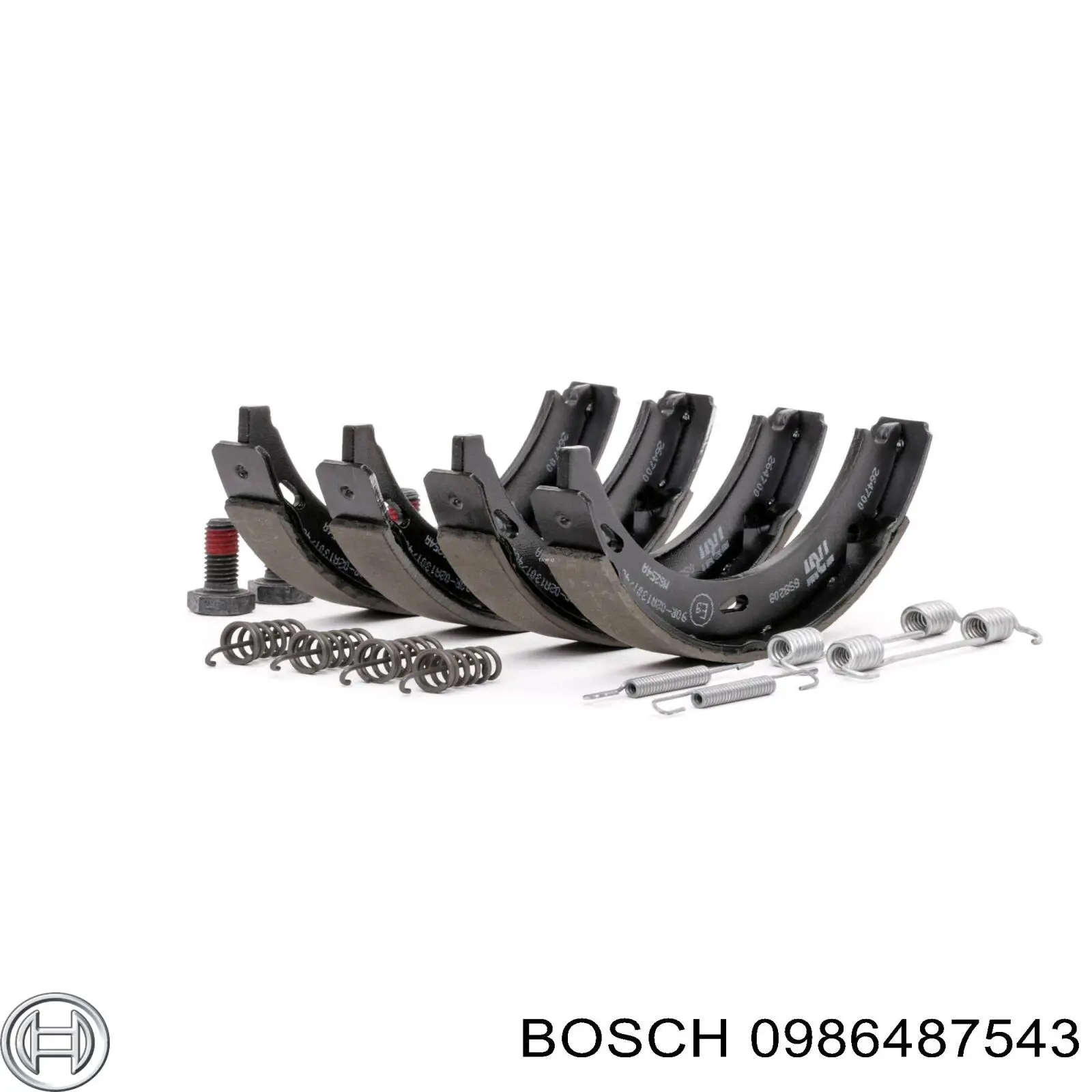 Juego de zapatas de frenos, freno de estacionamiento Mercedes E C124