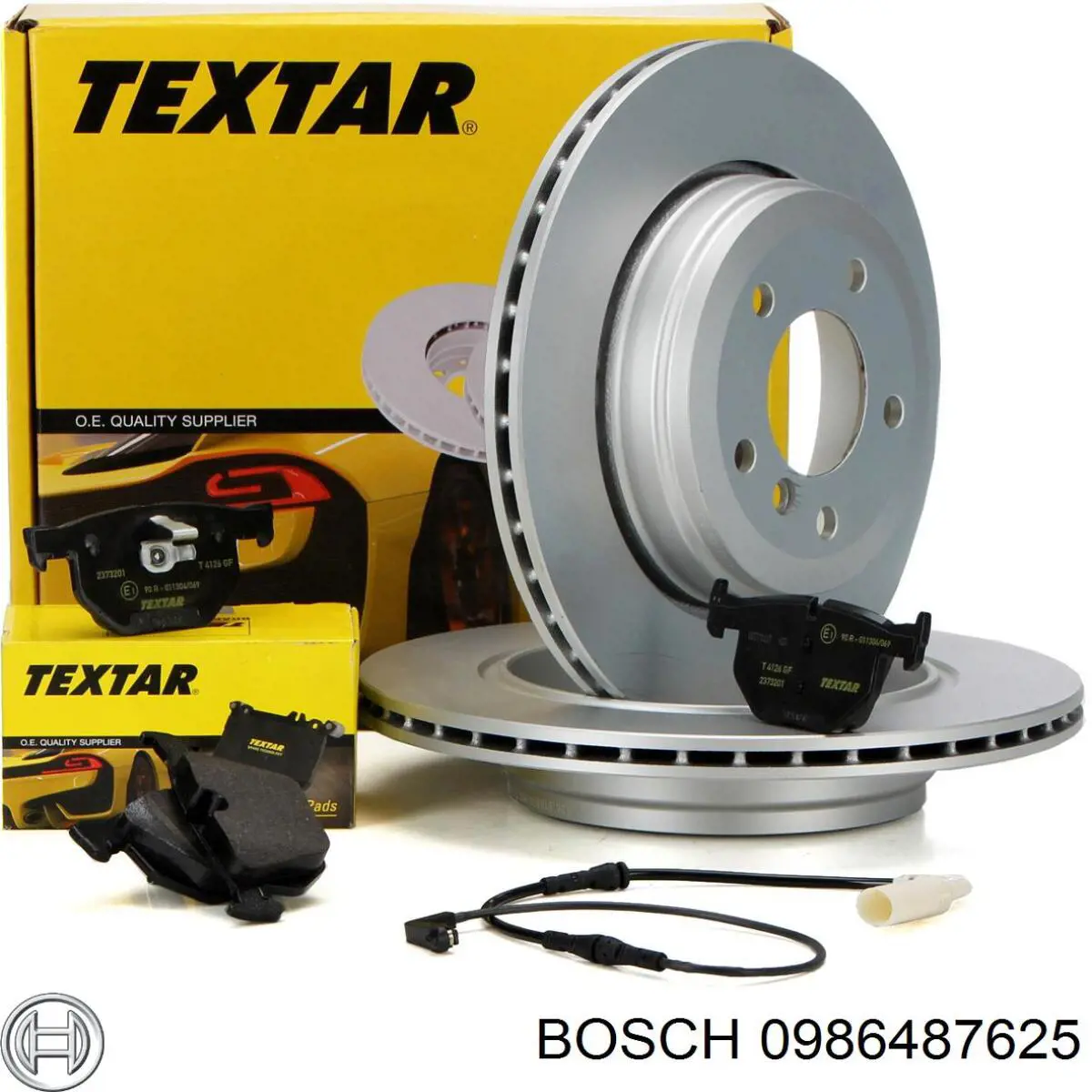 Juego de zapatas de frenos, freno de estacionamiento BMW 5 E39