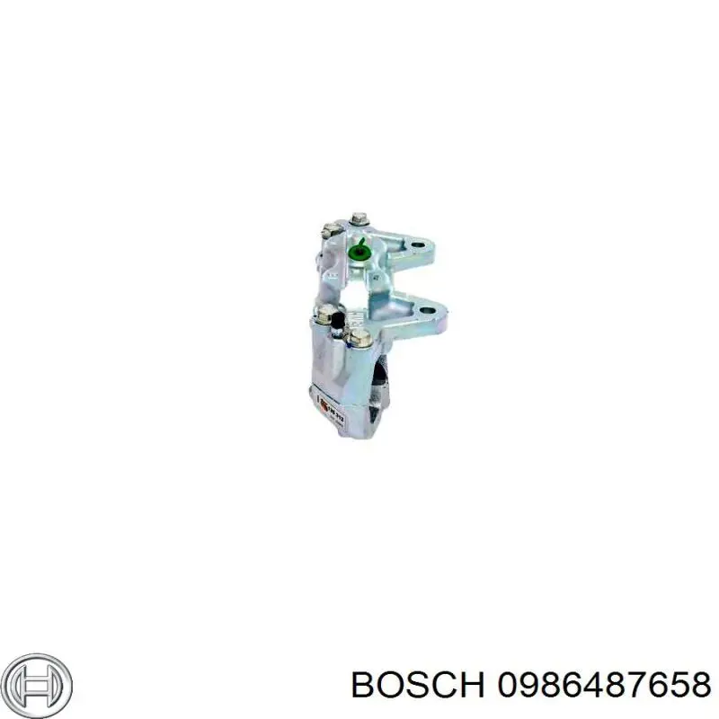 0986487658 Bosch zapatas de frenos de tambor traseras
