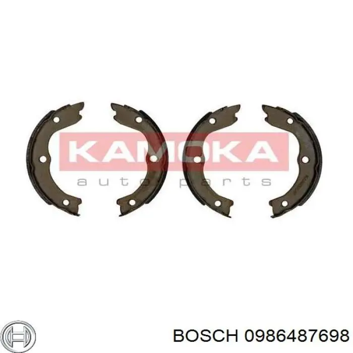Zapatas de freno de mano Bosch 0986487698 precio, desde 17,11 EUR