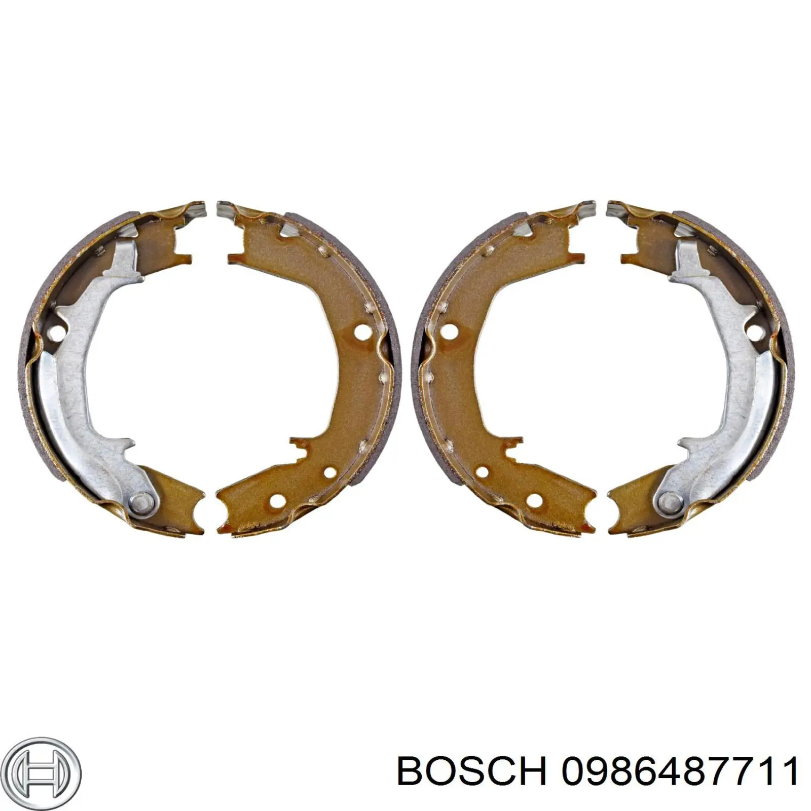 Zapatas de freno de mano 0986487711 Bosch