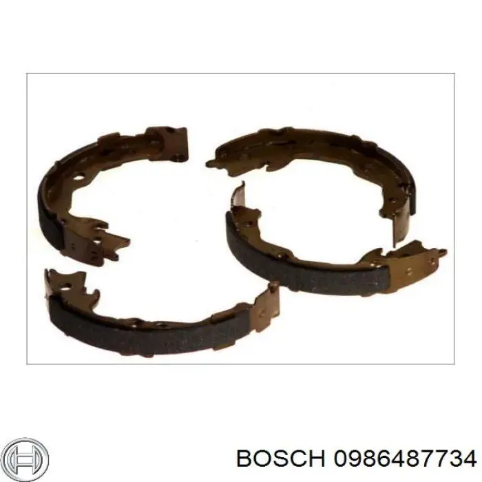 Juego de zapatas de frenos, freno de estacionamiento Nissan Tiida C11X