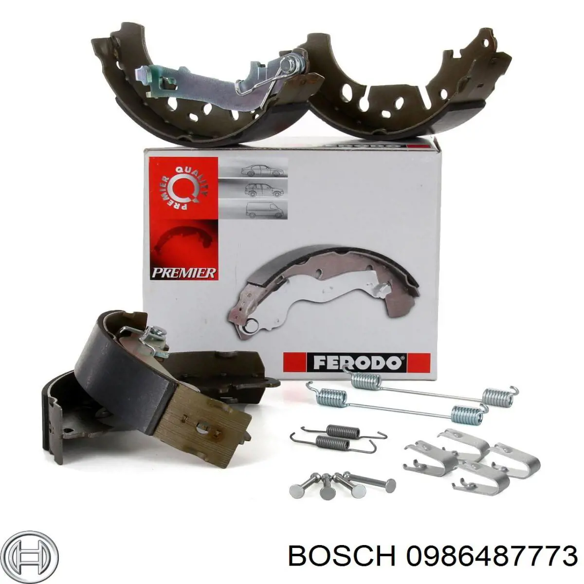 Zapatas de freno 0986487773 Bosch