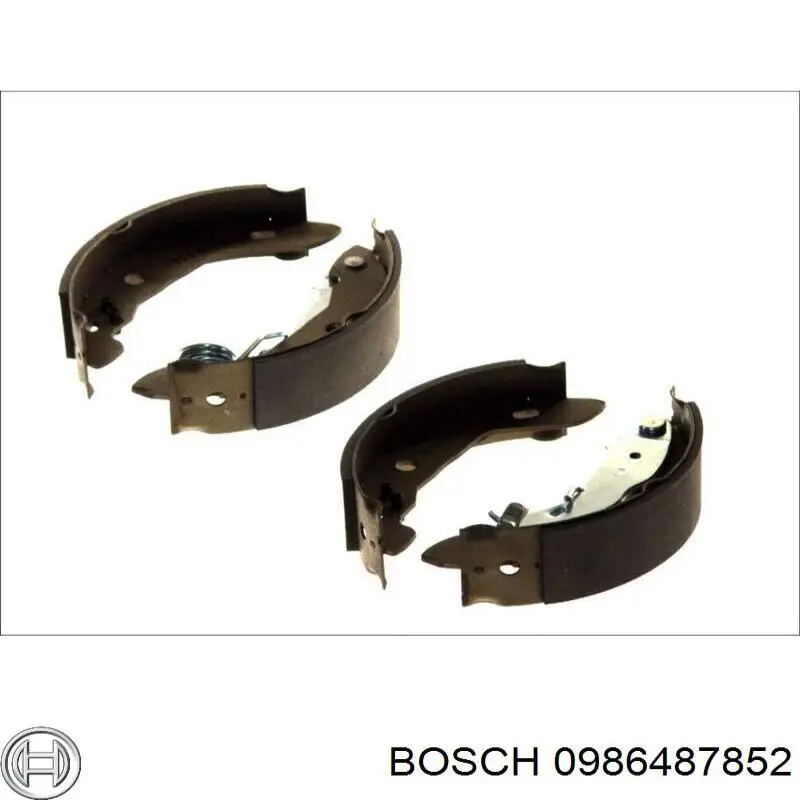 Comprar 0986487852 Bosch Zapatas de freno