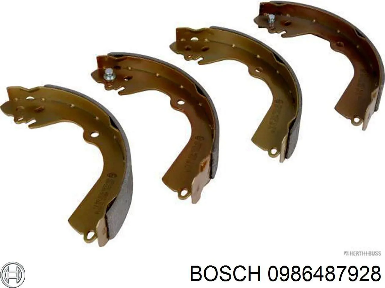 Zapatas de freno GF116AF Japan Parts
