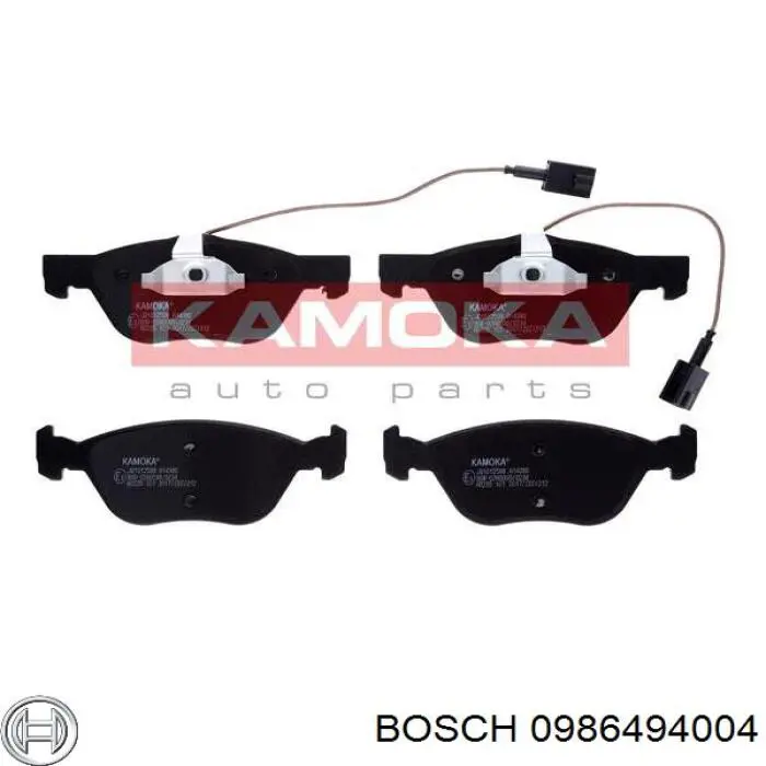 Pastillas de freno delanteras Alfa Romeo 156 932