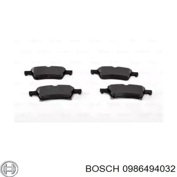 Pastillas de freno traseras Renault Espace 4 JK0