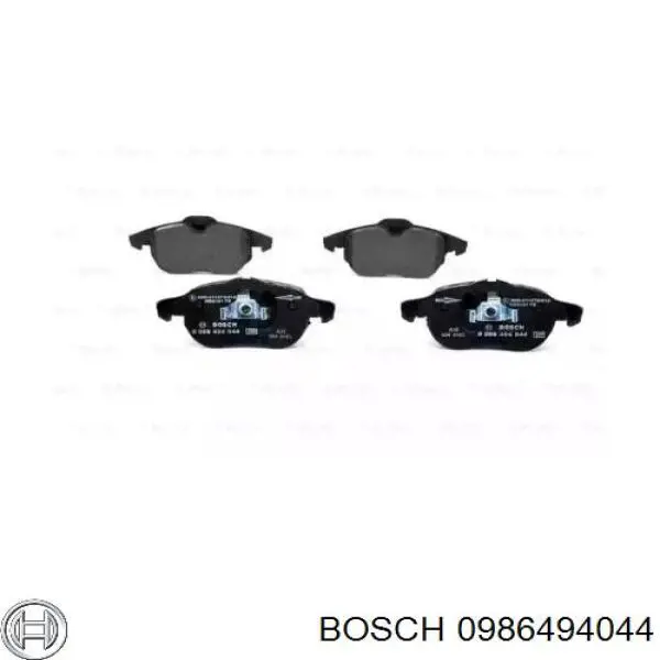 Pastillas de freno delanteras Opel Vectra