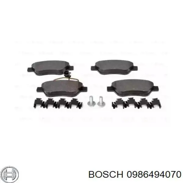 Pastillas de freno delanteras Fiat Stilo 192