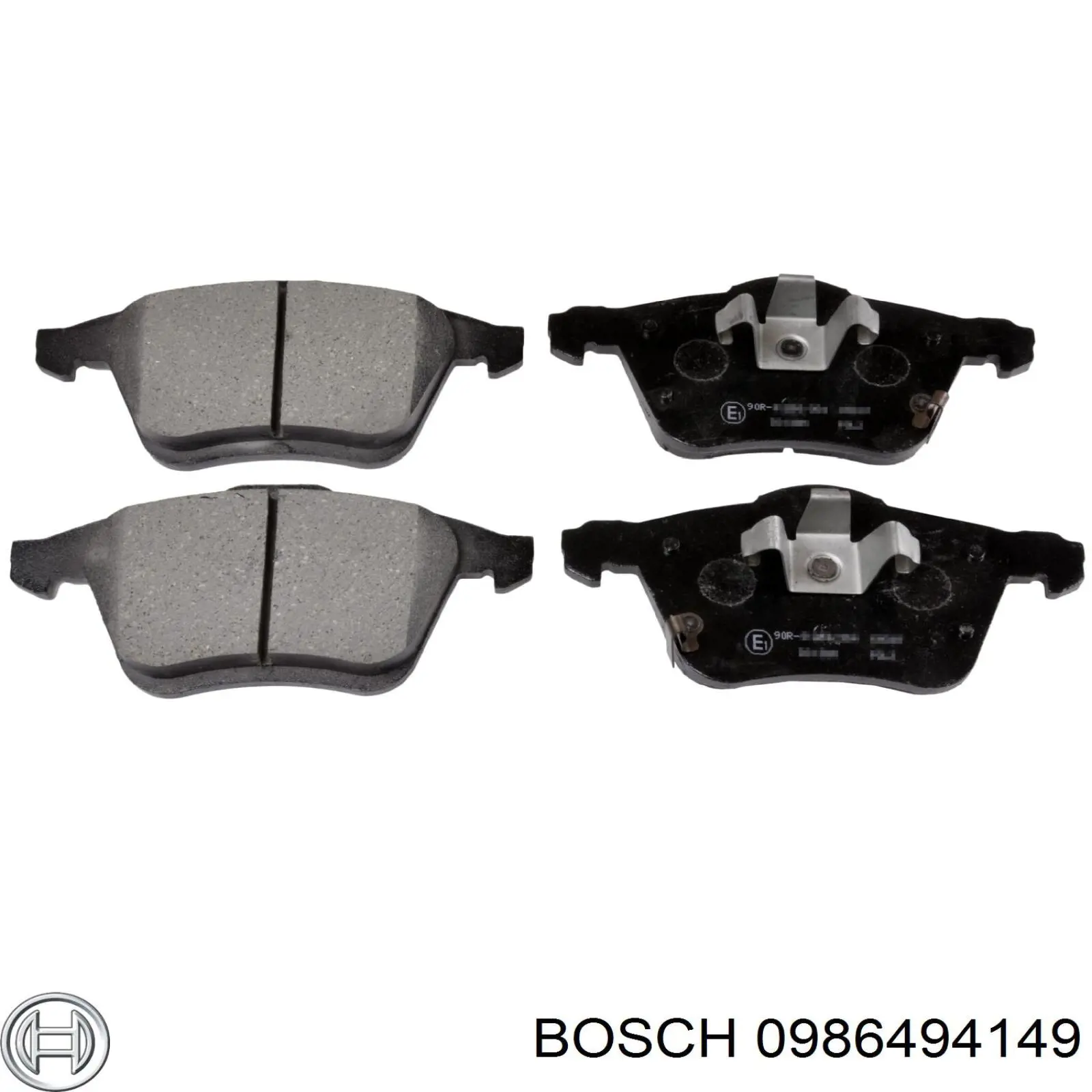 0986494149 Bosch pastillas de freno delanteras