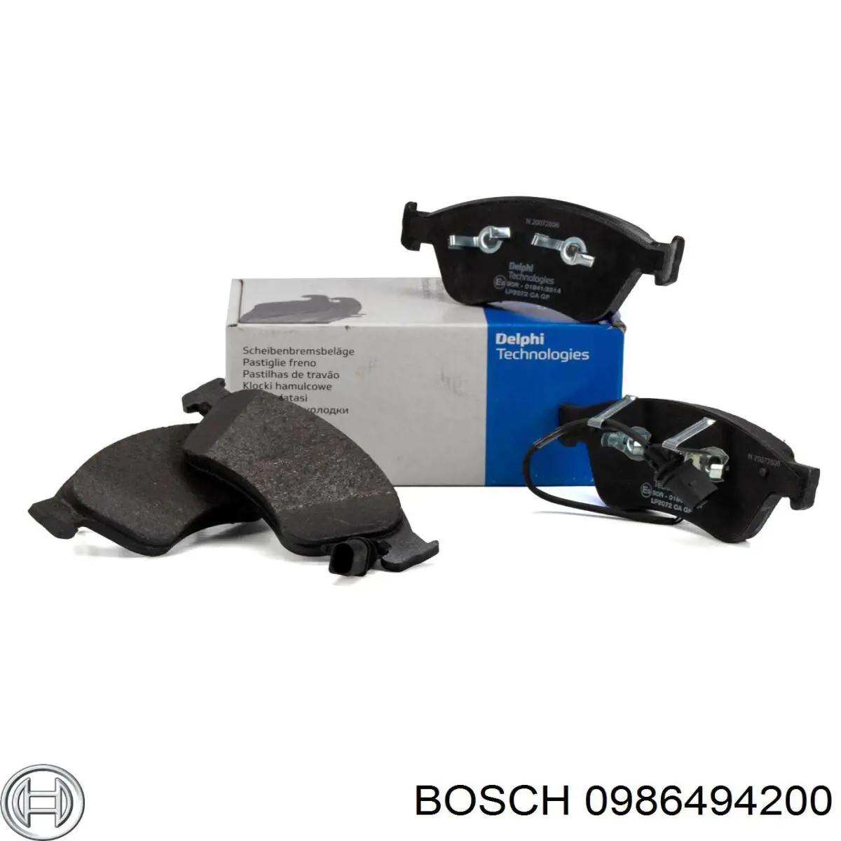 Pastillas de freno 0986494200 Bosch