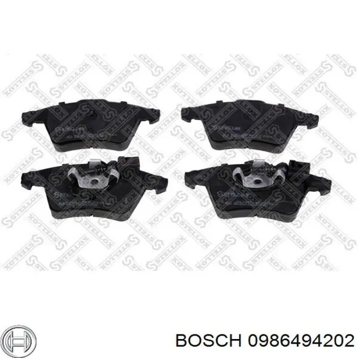 Pastillas de freno delanteras Volkswagen Transporter 7HA, 7HH, 7EA, 7EH