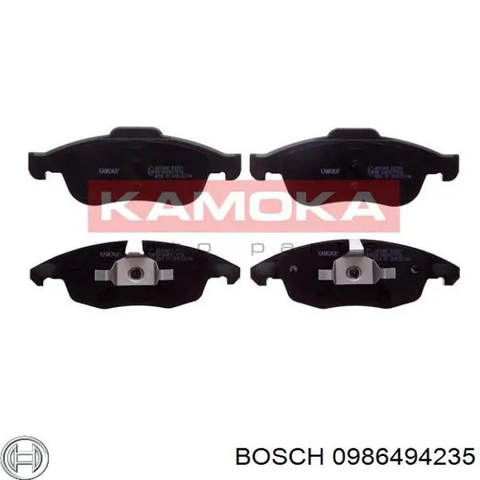 Pastillas de freno delanteras Citroen C4 UA