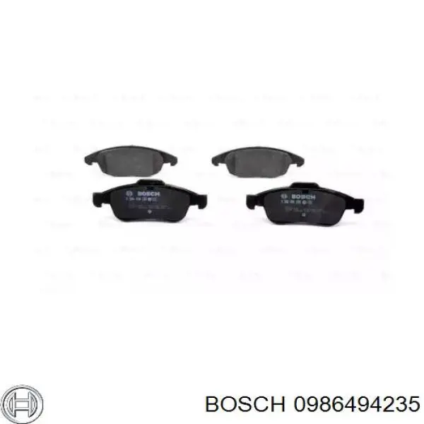 Pastillas de freno delanteras Citroen C4 UA