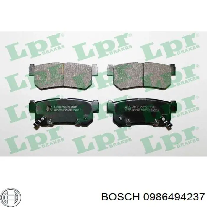 Pastillas traseras Necto FD7584A