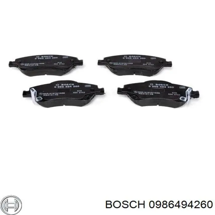 Pastillas de freno delanteras Toyota Corolla E12