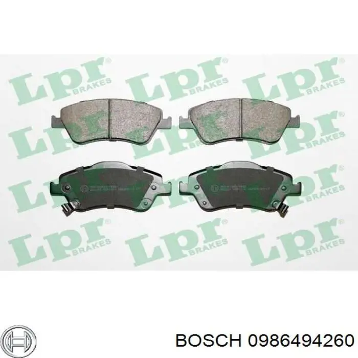 Pastillas de freno delanteras Toyota Corolla E12