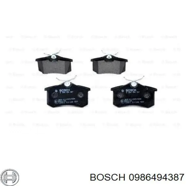 Pastillas de freno traseras Renault Scenic 1 JA0, JA1, FA0