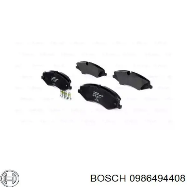Pastillas freno delanteras Bosch 0986494408 precio, desde 52,57 EUR