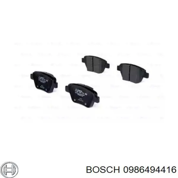 Pastillas de freno traseras Volkswagen Jetta 6 162, 163, AV3, AV2, AY2, AY3