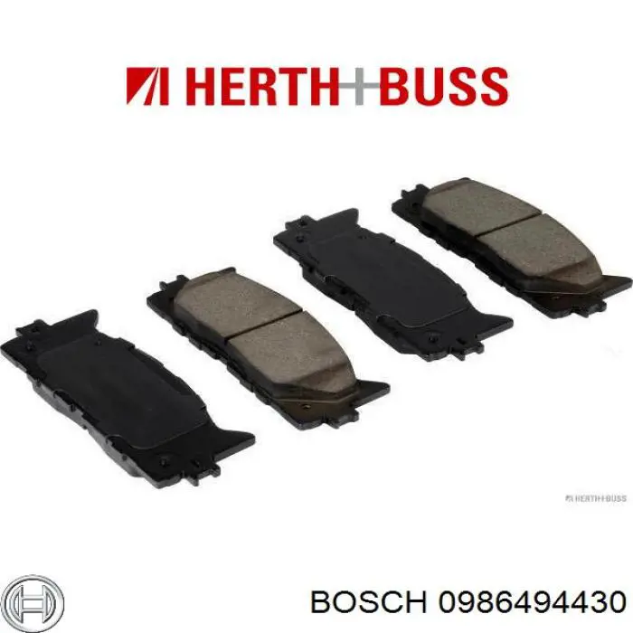 Comprar 0986494430 Bosch Pastillas delanteras de freno