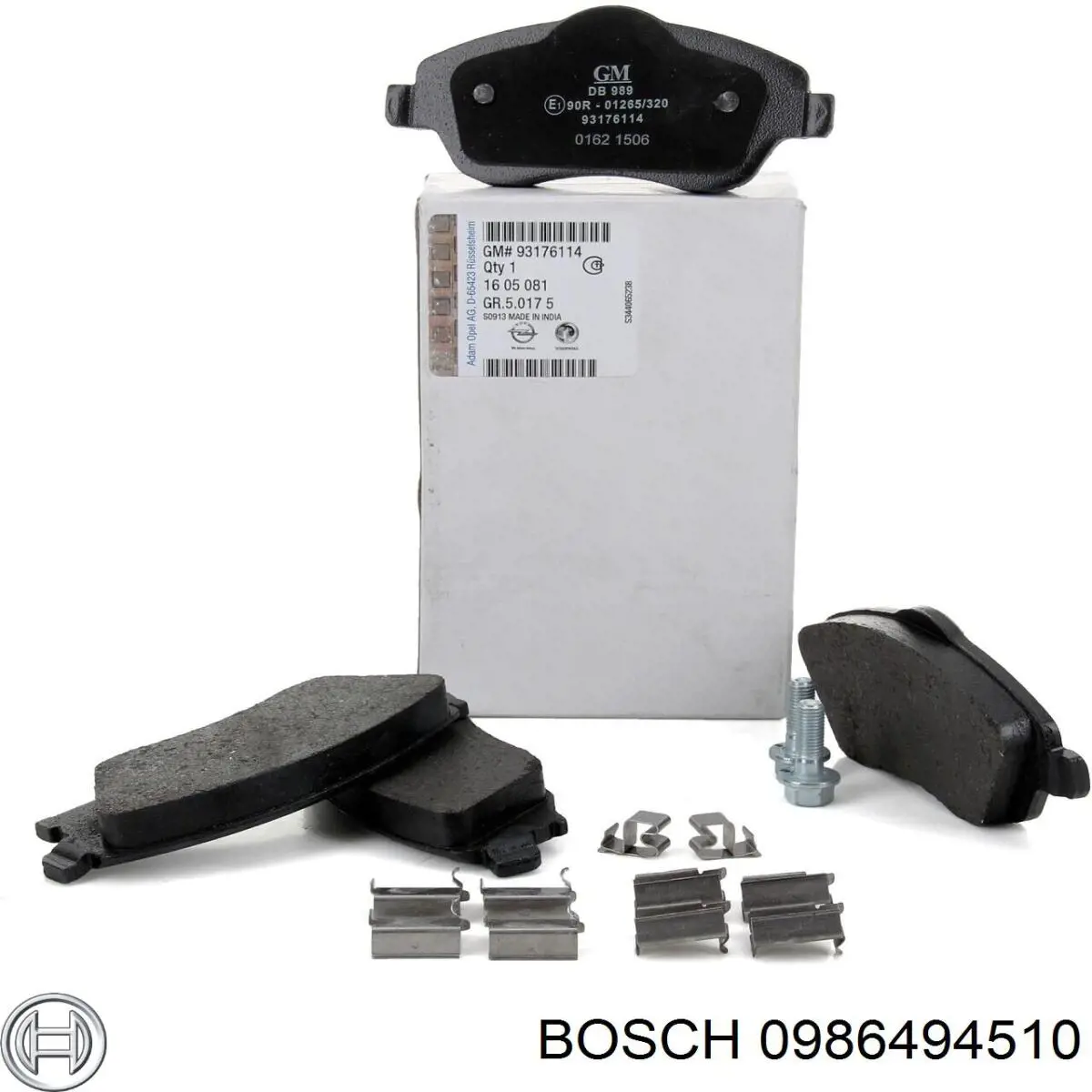 Pastillas de freno delanteras Opel Corsa F08, F68