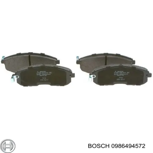 PA165AF Japan Parts Pastillas delanteras