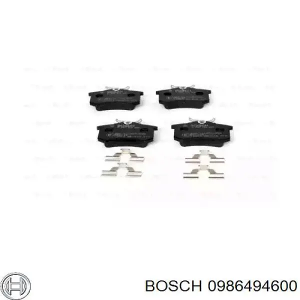 Pastillas de freno traseras Renault Scenic 1 JA0, JA1, FA0