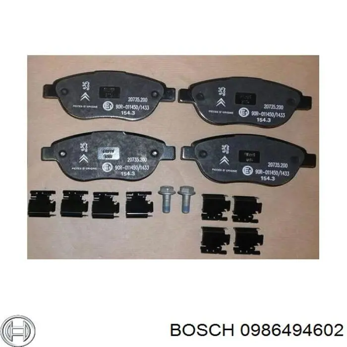 Pastillas de freno delanteras Citroen C3 1 FC