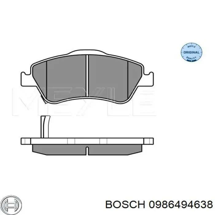 Pastillas de freno delanteras Toyota Corolla E12