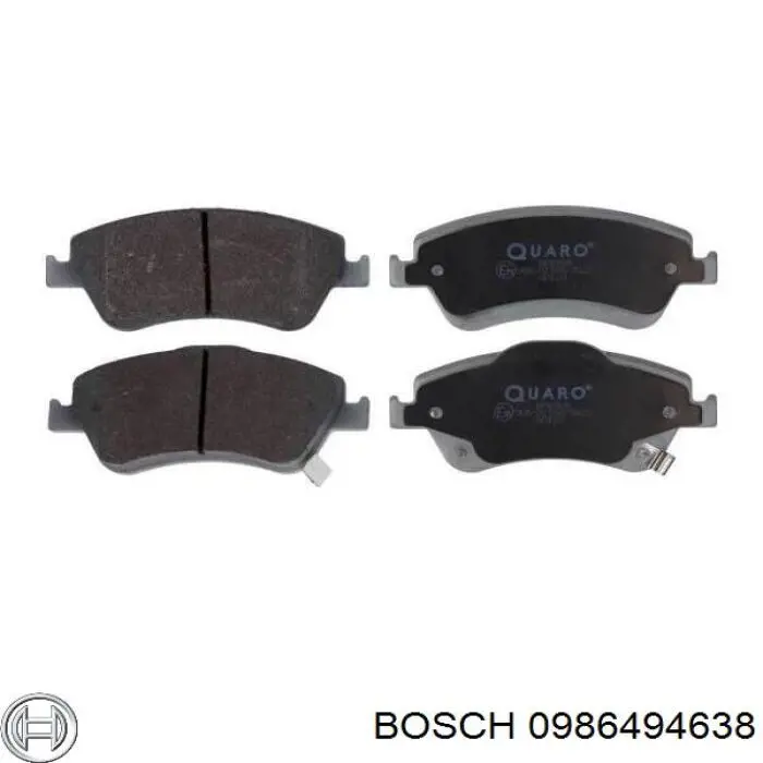 Pastillas de freno delanteras Toyota Corolla E12