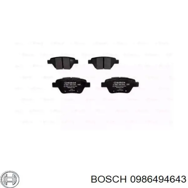 Pastillas de freno traseras Volkswagen Jetta 6 162, 163, AV3, AV2, AY2, AY3