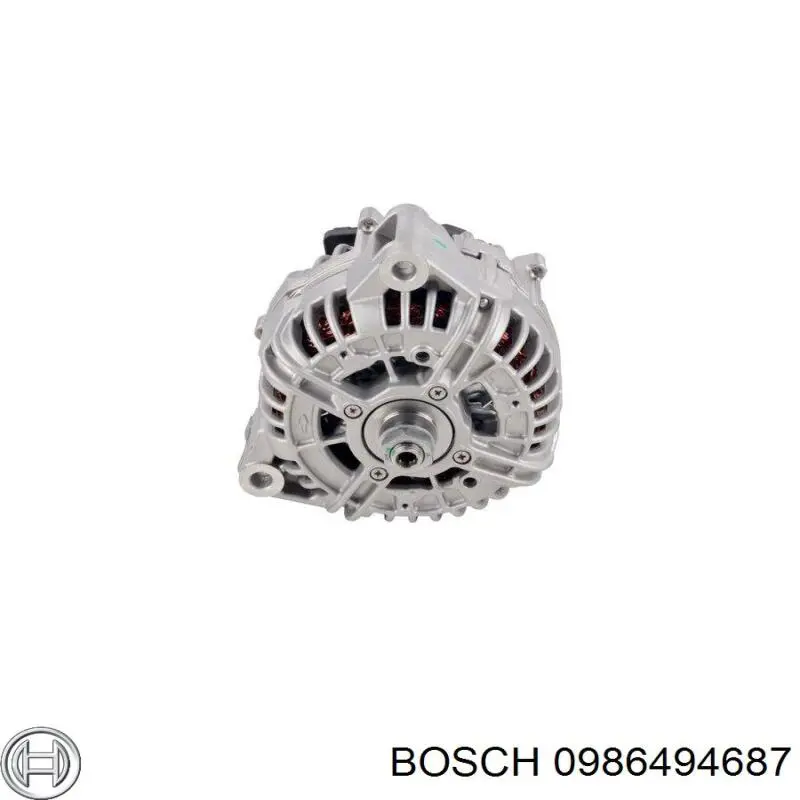 0986494687 Bosch pastillas de freno delanteras