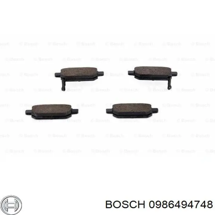 Pastillas de freno traseras 402B0629 Ridex