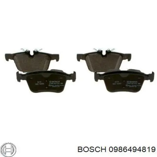 Comprar PP0313AF Japan Parts Pastillas de freno traseras