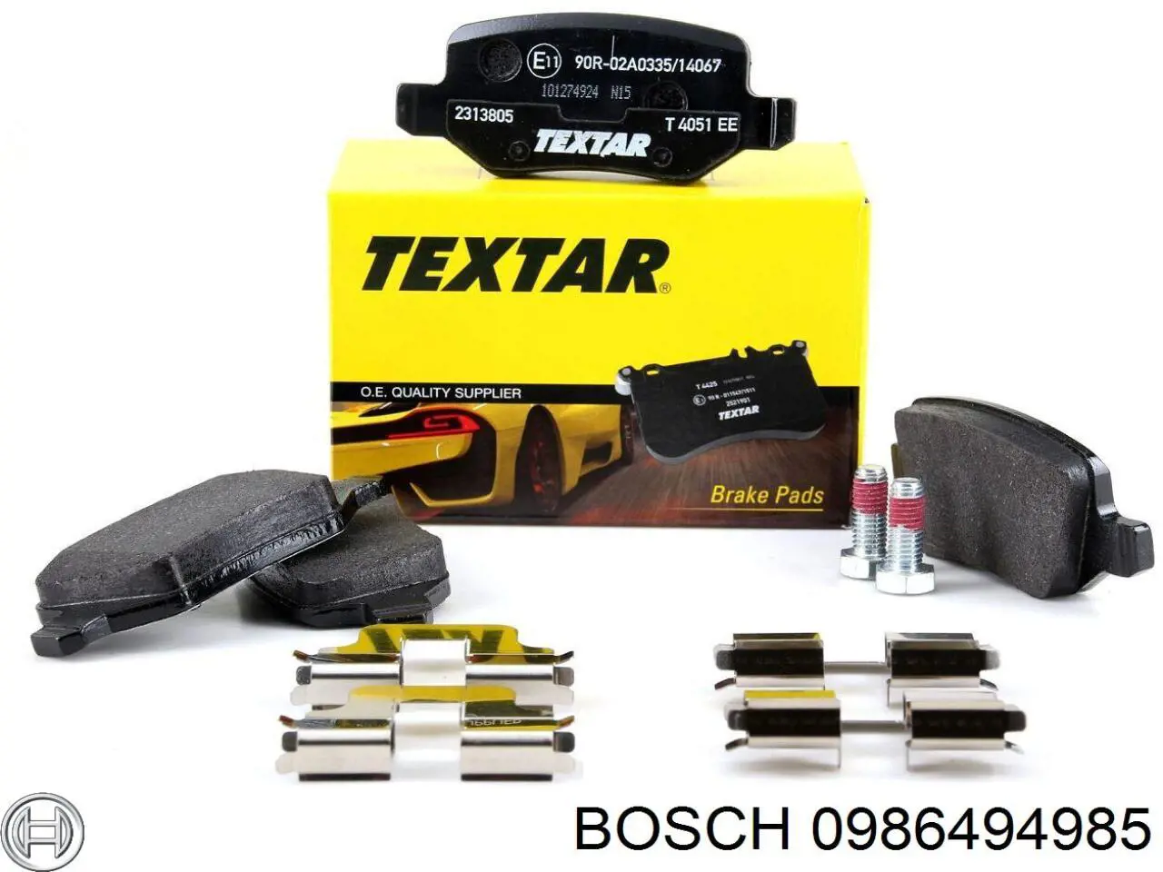 Pastillas de freno 0986494985 Bosch