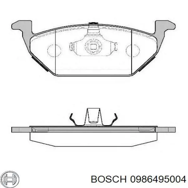 Pastillas de freno delanteras Seat Ibiza 5 KJ1, KJG