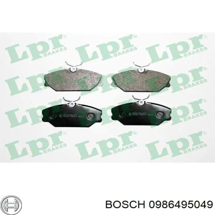 Pastillas de freno delanteras Renault Laguna 1 B56, 556