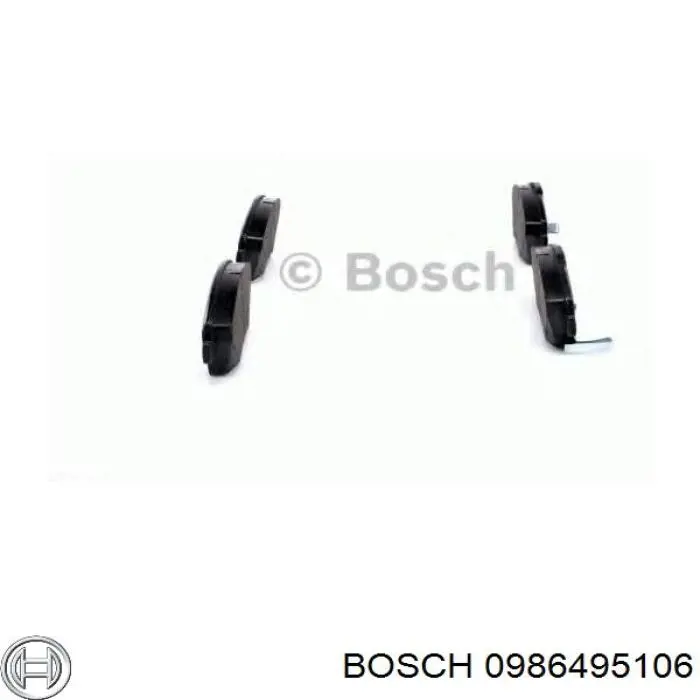 Pastillas freno delanteras Bosch 0986495106 precio, desde 24,02 EUR