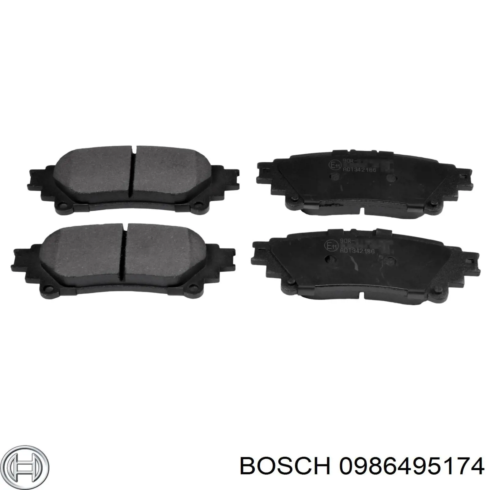 Comprar 0986495174 Bosch Pastillas de freno traseras