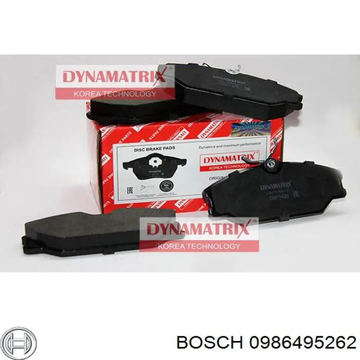 Pastillas de freno delanteras Renault Laguna 1 B56, 556