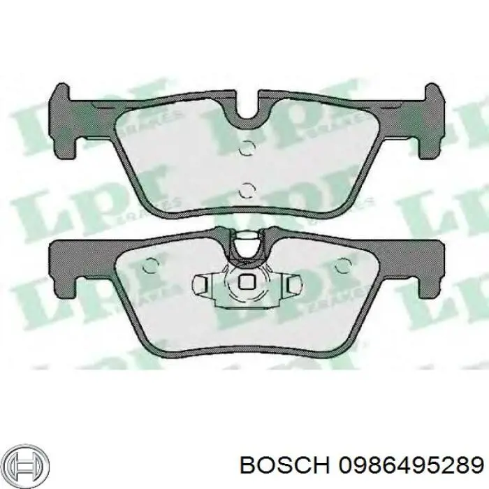 Pastillas traseras de freno Bosch 0986495289 precio, desde 23,20 EUR