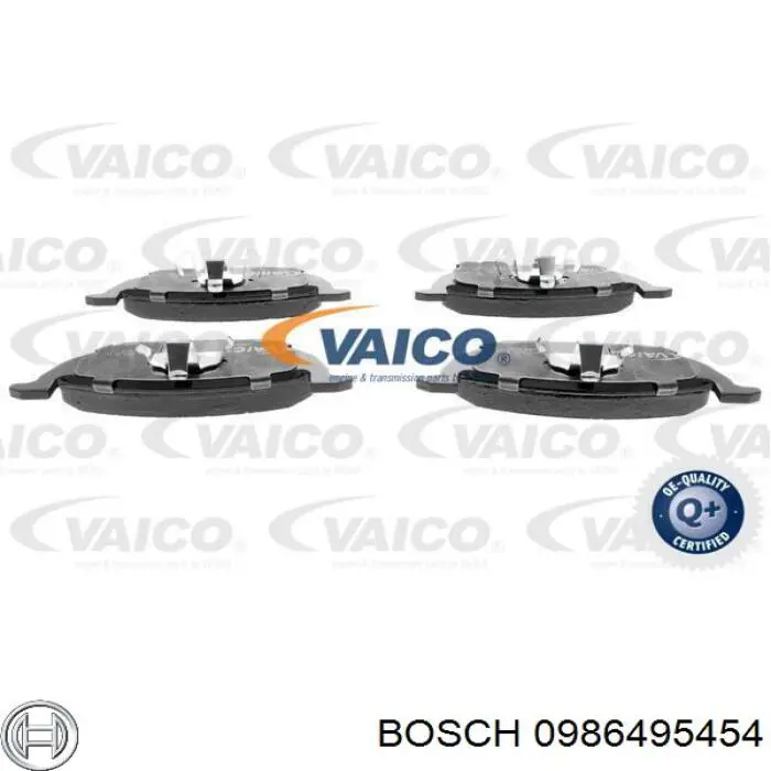 Pastillas de freno delanteras Seat Ibiza 5 KJ1, KJG