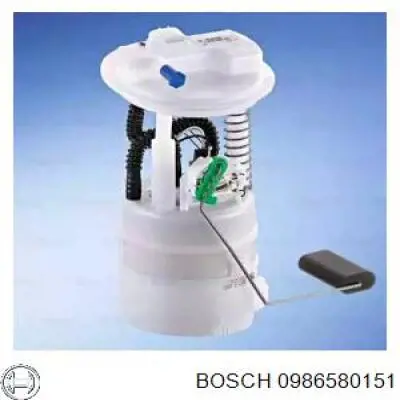 0 986 580 151 Bosch módulo alimentación de combustible