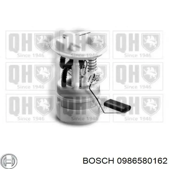 0986580162 Bosch módulo alimentación de combustible