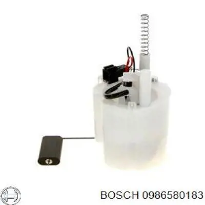 0986580183 Bosch módulo alimentación de combustible